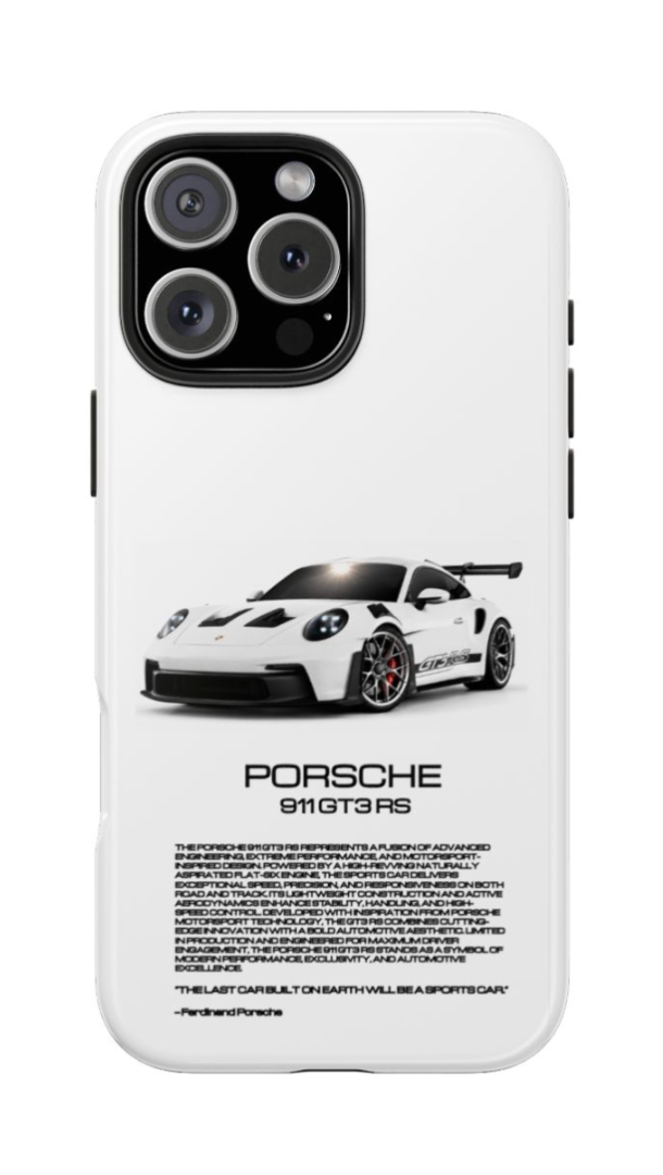Porsche 911 GT3 RS phone case