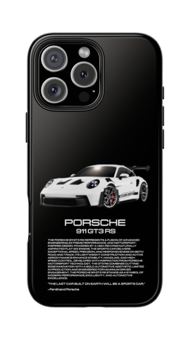 Porsche 911 GT3 RS phone case