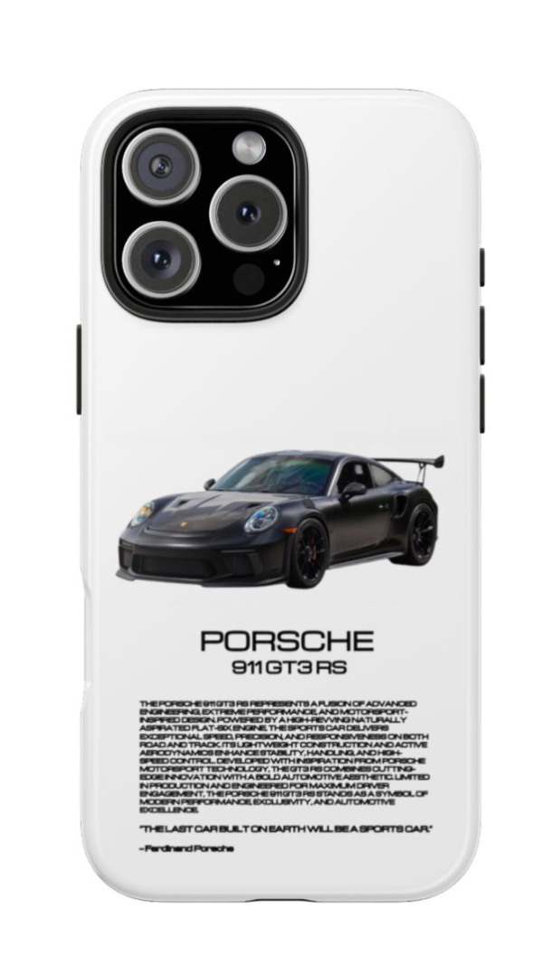 Porsche 911 GT3 RS phone case